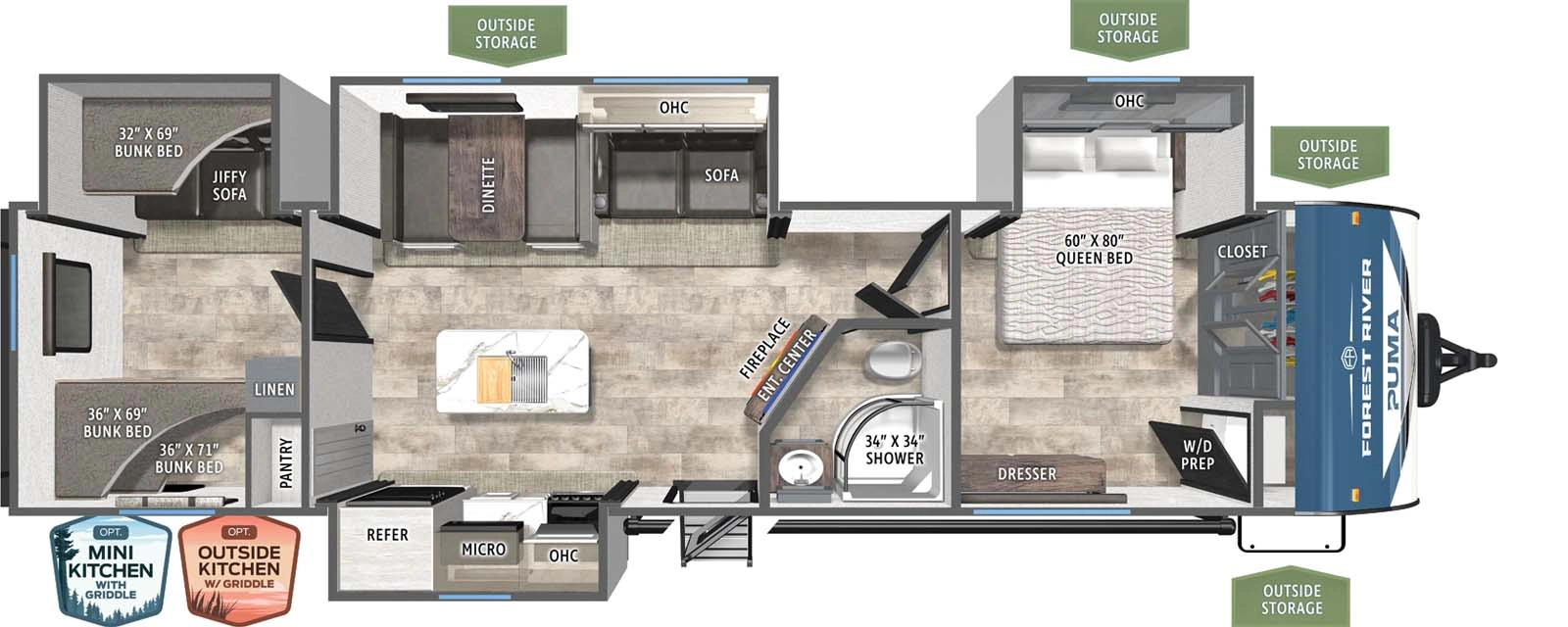 32BHFS Floorplan Image
